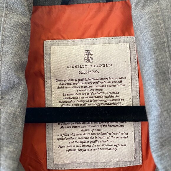 Gray Brunello Cucinelli Vest - Picture 3 of 3